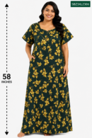 Sivam Nighty Cotton Zip Model 3XL- SBZ3XL2306