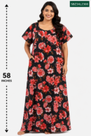 Sivam Nighty Cotton Zip Model 3XL- SBZ3XL2308