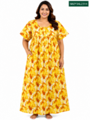 Sivam Nighty Cotton Zip Frock Model 3XL- SBZF3XL2314