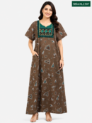 Sivam Nighty Cotton Embroid Model XL- SBbeXL2307