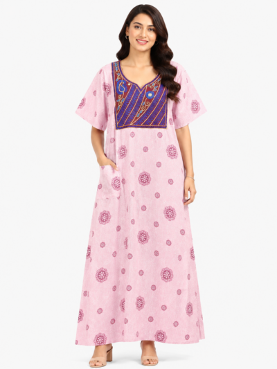 Sivam Nighty Cotton Embroid Model XL- SBbeXL2308