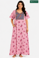 Sivam Nighty Cotton Embroid Model XL- SBbeXL2313