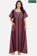 Sivam Nighty Cotton Embroid Model XL- SBbeXL2322