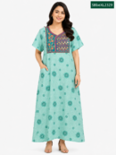 Sivam Nighty Cotton Embroid Model XL- SBbeXL2329