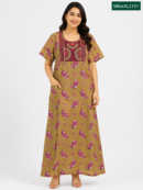 Sivam Nighty Cotton Embroid Model XL- SBbeXL2331