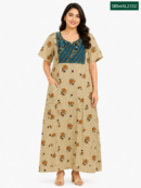 Sivam Nighty Cotton Embroid Model XL- SBbeXL2332