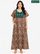 Sivam Nighty Cotton Embroid Model XL- SBbeXL2333