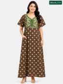 Sivam Nighty Cotton Embroid Model XL- SBbeXL2334