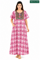 Sivam Nighty Cotton Embroid Model XXL- SBbeXXL2302