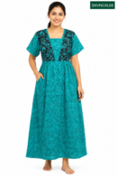 Sivam Nighty Cotton V Neck Model XL- SNVNGXL08