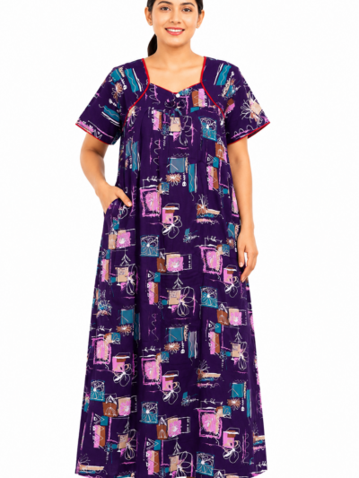 Sivam Nighty Cotton Titanic Frock Model XL- SNtfXL2302
