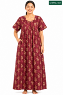 Sivam Nighty Cotton Titanic Frock Model XL- SNtfXL2304