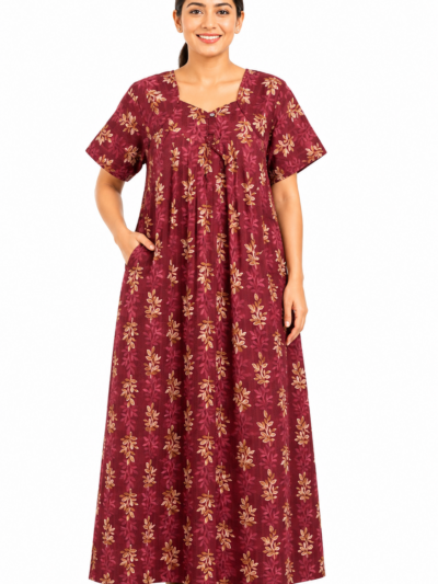 Sivam Nighty Cotton Titanic Frock Model XL- SNtfXL2304