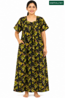 Sivam Nighty Cotton Titanic Frock Model XXL- SNtfXXL2301