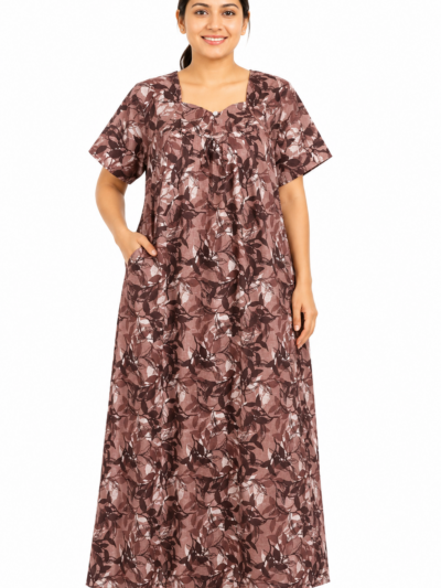 Sivam Nighty Cotton Titanic Frock Model XXL- SNtfXXL2302