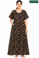 Sivam Nighty Cotton Zip Frock Model XL- SNzfXL02334