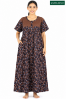 Sivam Nighty Cotton Zip Frock Model XL- SNzfXL02341
