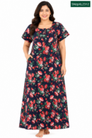 Sivam Nighty Cotton Zip Model XL- SNzpXL2312