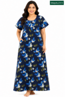 Sivam Nighty Cotton Zip Model XL- SNzpXL2313