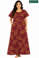 Sivam Nighty Cotton Zip Model XXL- SNzpXXL2315