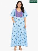 Sivam Nighty Cotton Embroidery Model XL- SNBEXL8913