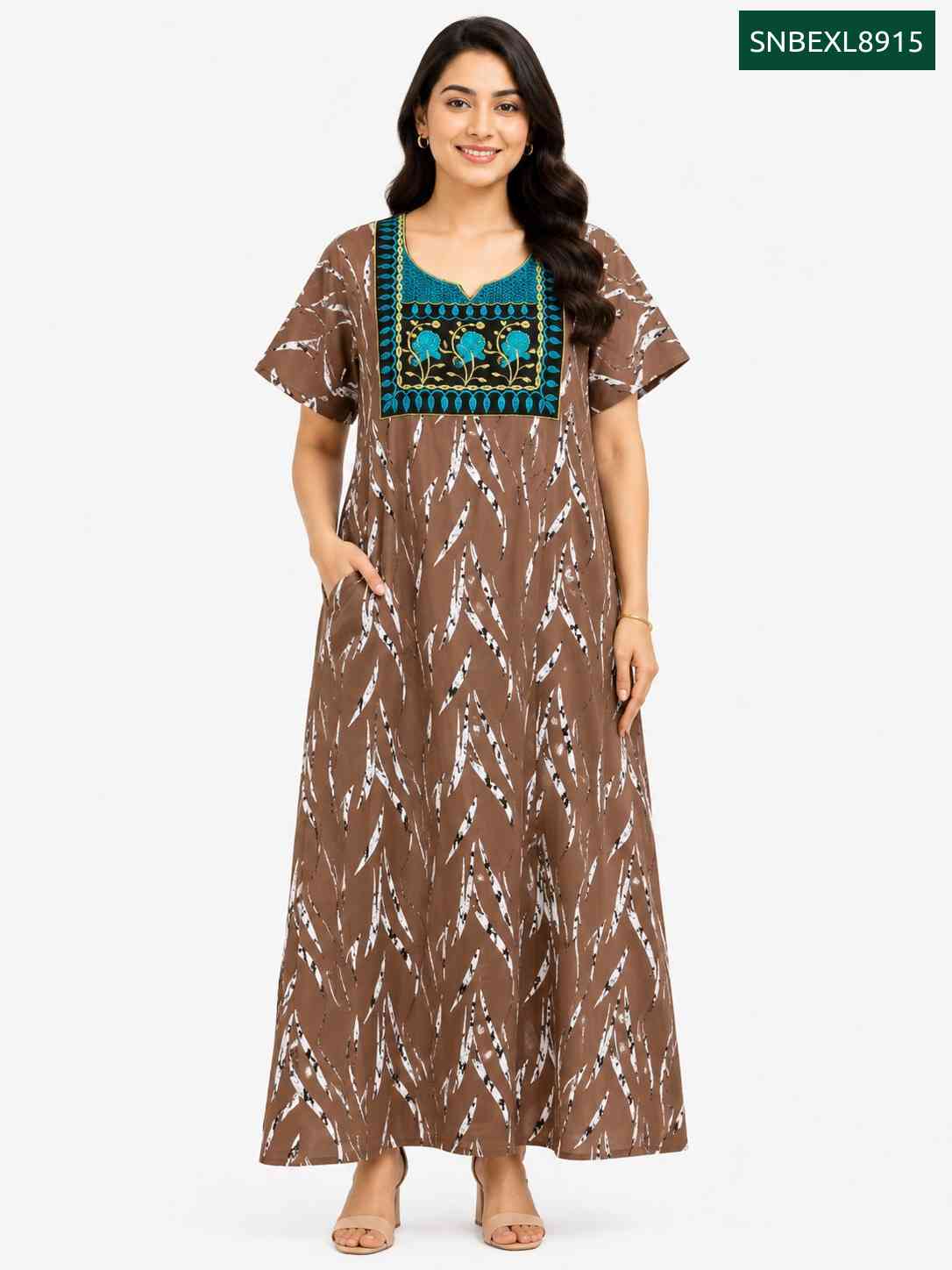 Sivam Nighty Box Embroidery Model XL- SNBEXL8915