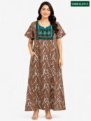 Sivam Nighty Cotton Embroidery Model XL- SNBEXL8915