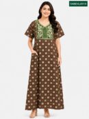 Sivam Nighty Cotton Embroidery Model XL- SNBEXL8919