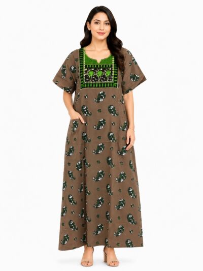 Sivam Nighty Cotton Embroidery Model XL- SNBEXL8921