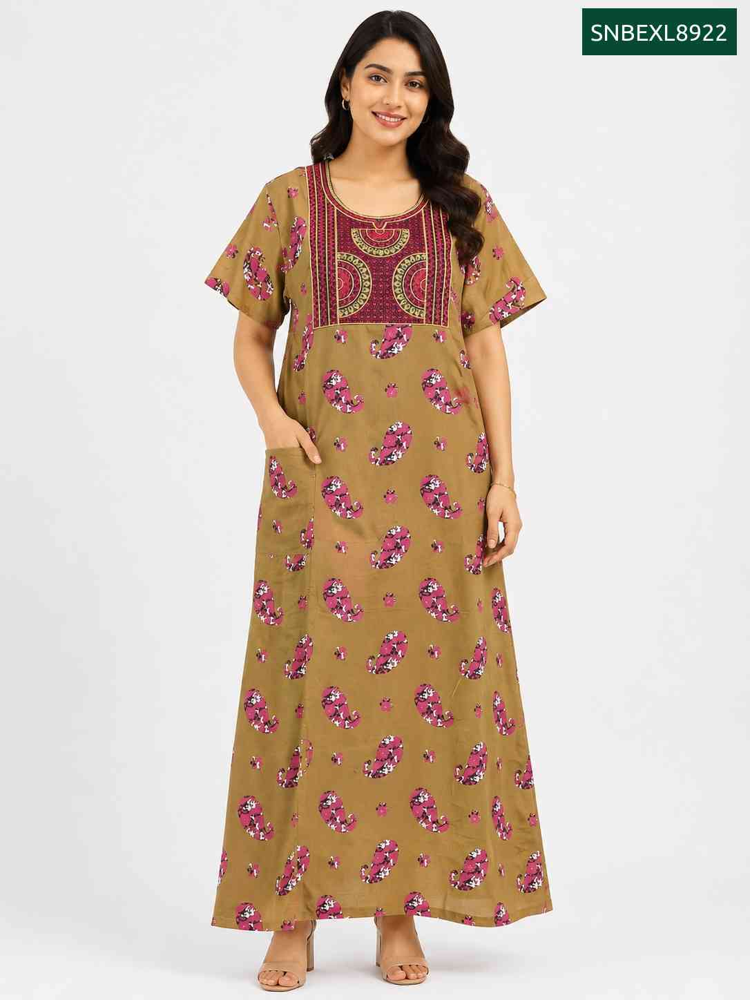 Sivam Nighty Box Embroidery Model XL- SNBEXL8922