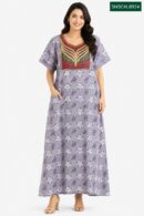 Sivam Nighty Cotton Embroidery Model XL- SNBEXL8924
