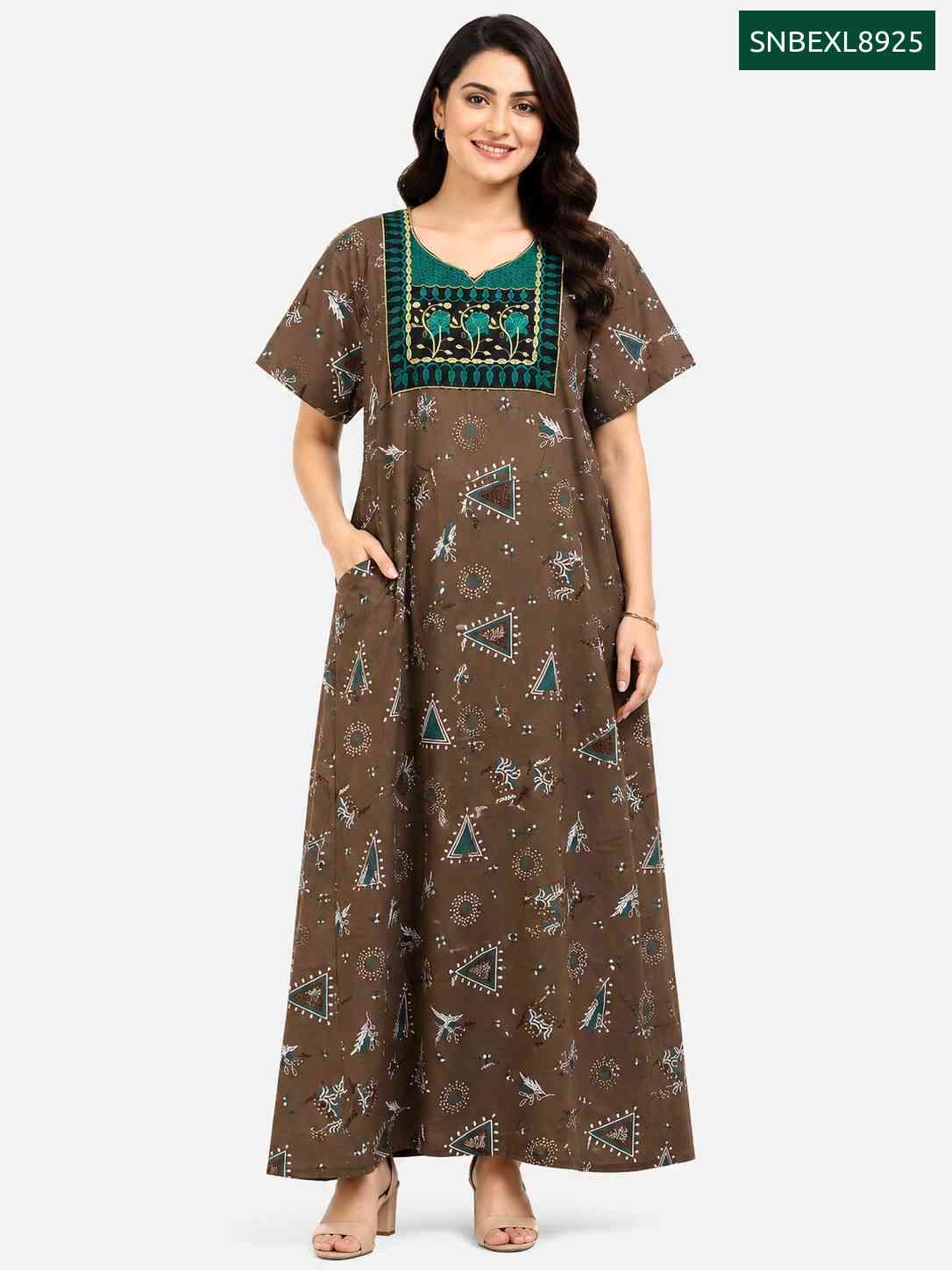 Sivam Nighty Box Embroidery Model XL- SNBEXL8925
