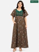 Sivam Nighty Cotton Embroidery Model XL- SNBEXL8925