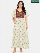Sivam Nighty Cotton Embroidery Model XL- SNBEXL8927