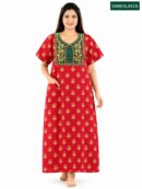 Sivam Nighty Cotton Embroidery Model XL- SNBEXL8928