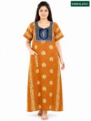 Sivam Nighty Cotton Embroidery Model XL- SNBEXL8941