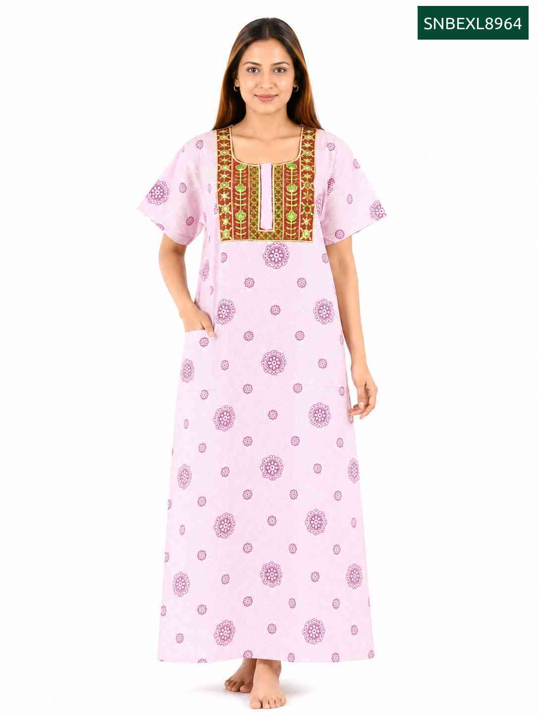 Sivam Nighty Box Embroidery Model XL- SNBEXL8964