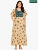 Sivam Nighty Cotton Embroidery Model XL- SNBEXL8973