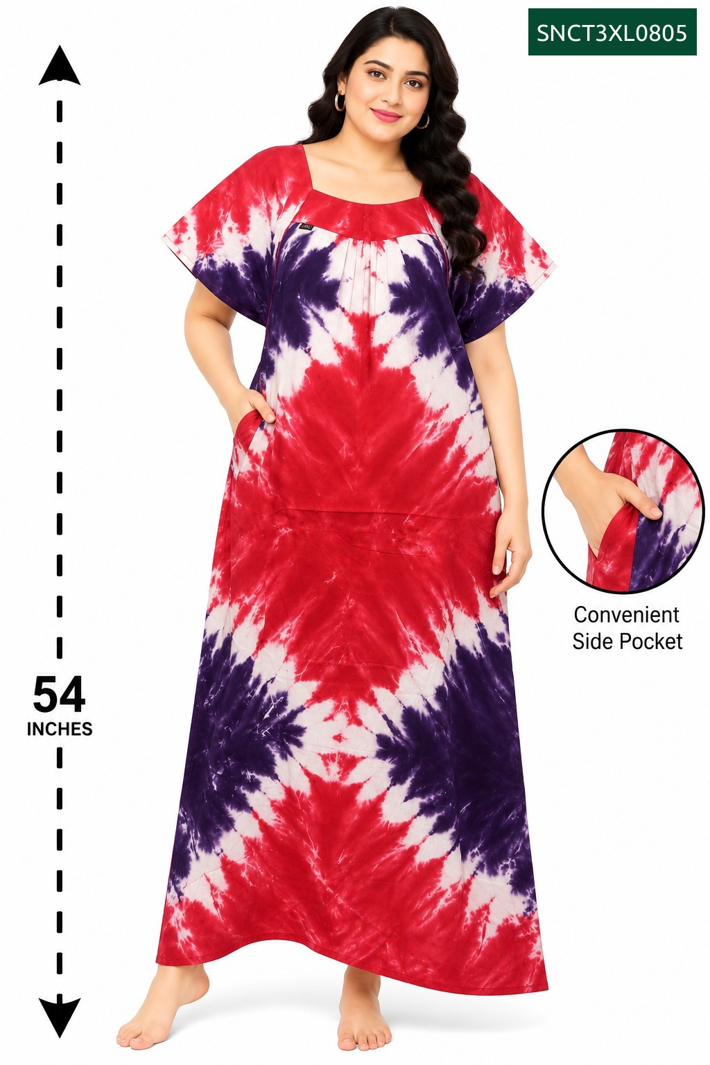 Sivam Nighty Cotton Chungudi Titanic Model 3XL- SNCT3XL0805