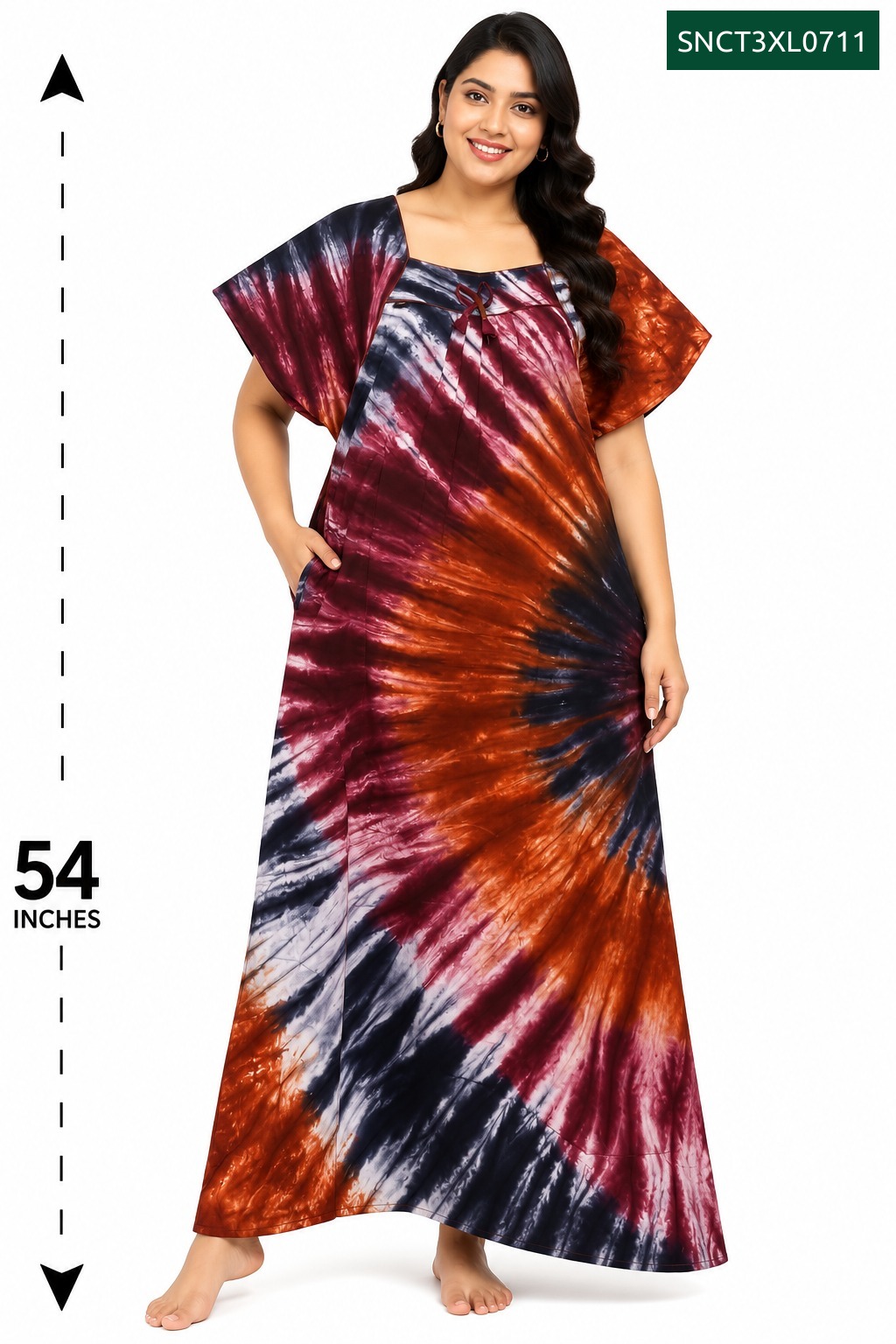 Sivam Nighty Cotton Chungudi Titanic Model 3XL- SNCT3XL0711
