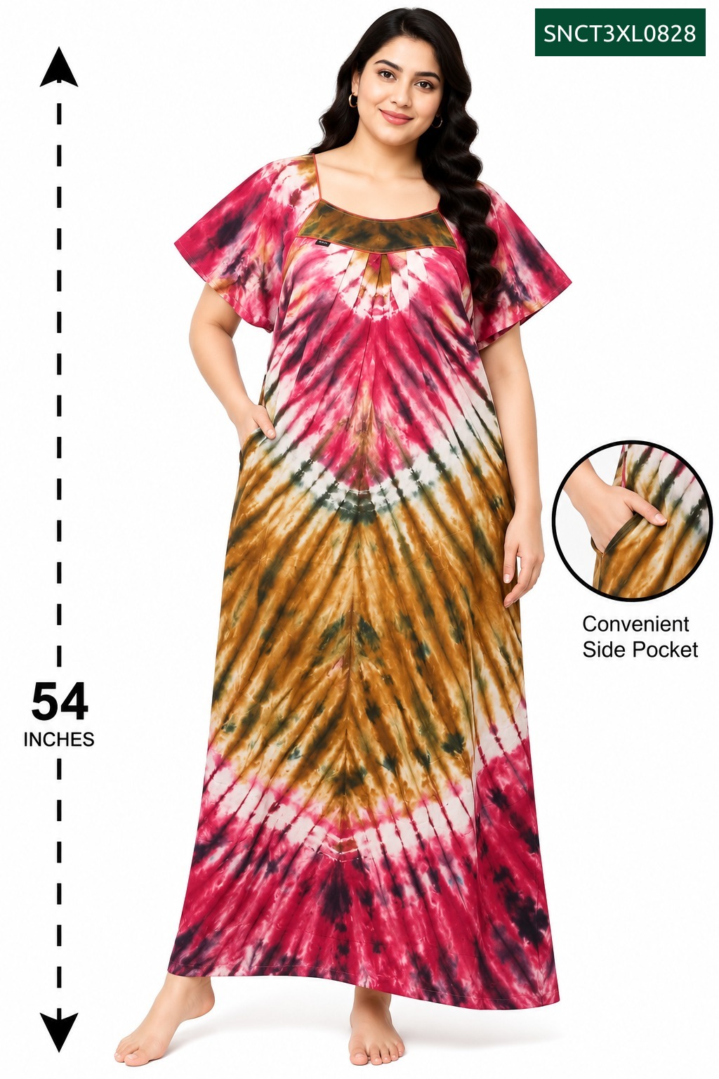 Sivam Nighty Cotton Chungudi Titanic Model 3XL- SNCT3XL0828
