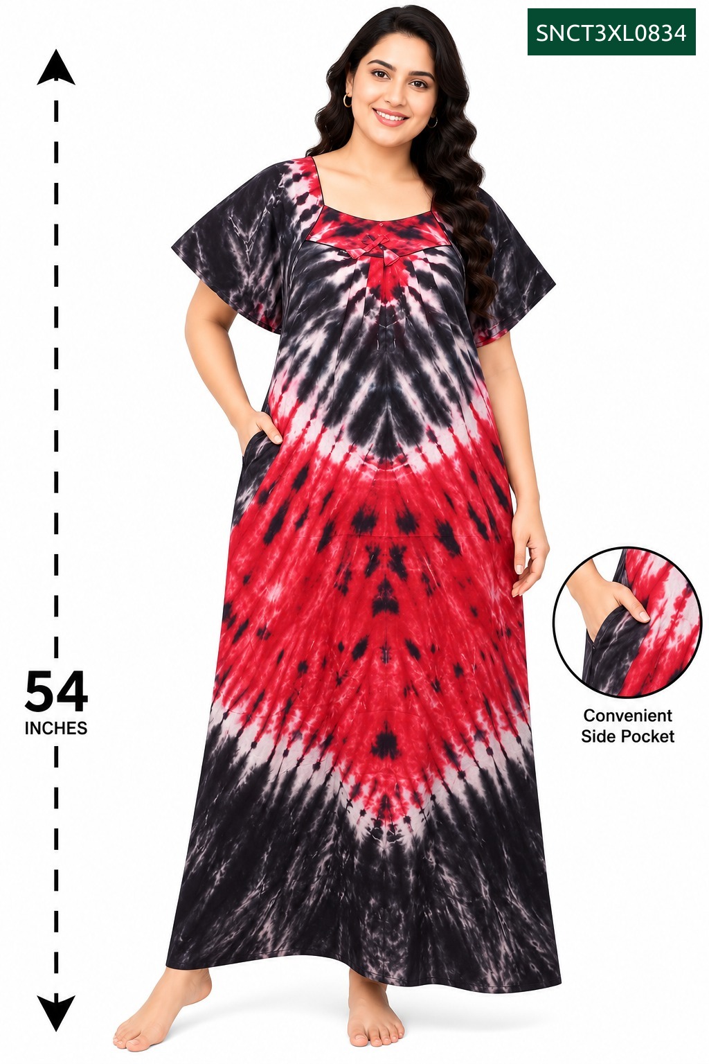 Sivam Nighty Cotton Chungudi Titanic Model 3XL- SNCT3XL0834