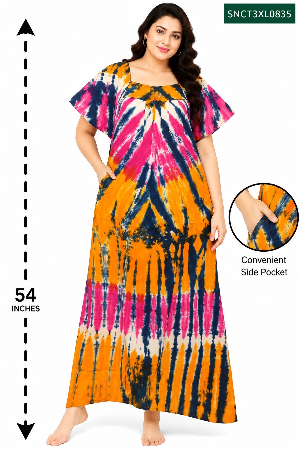 Sivam Nighty Cotton Chungudi Titanic Model 3XL- SNCT3XL0835