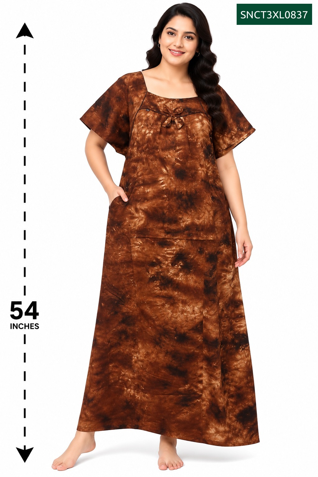 Sivam Nighty Cotton Chungudi Titanic Model 3XL- SNCT3XL0837