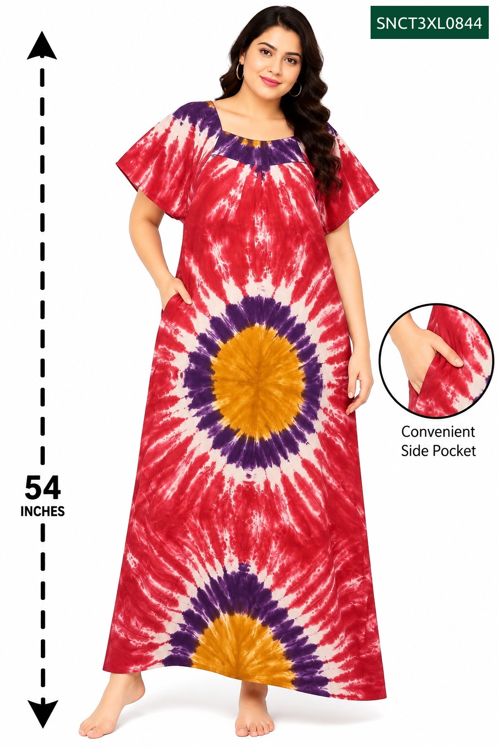 Sivam Nighty Cotton Chungudi Titanic Model 3XL- SNCT3XL0844