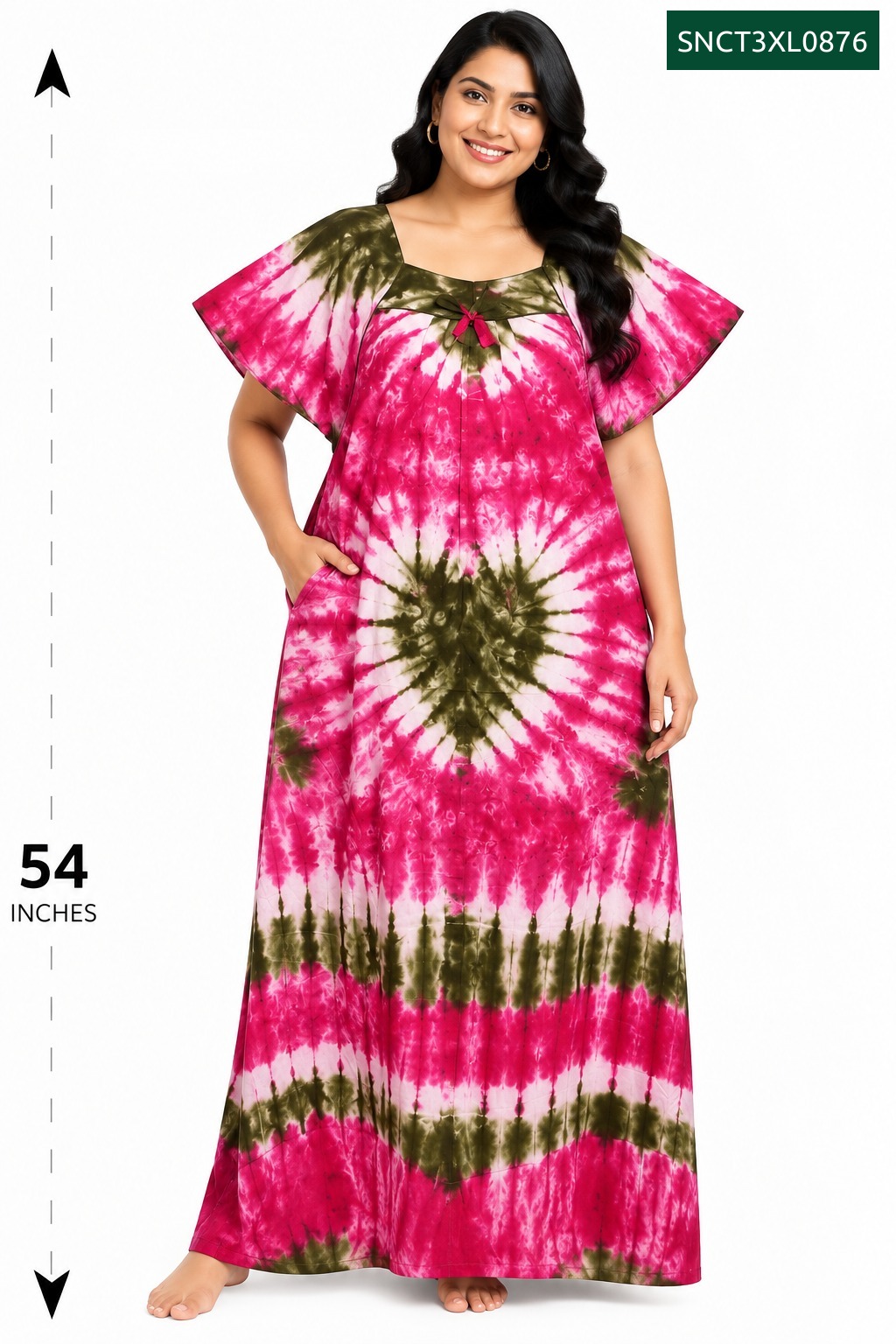 Sivam Nighty Cotton Chungudi Titanic Model 3XL- SNCT3XL0876