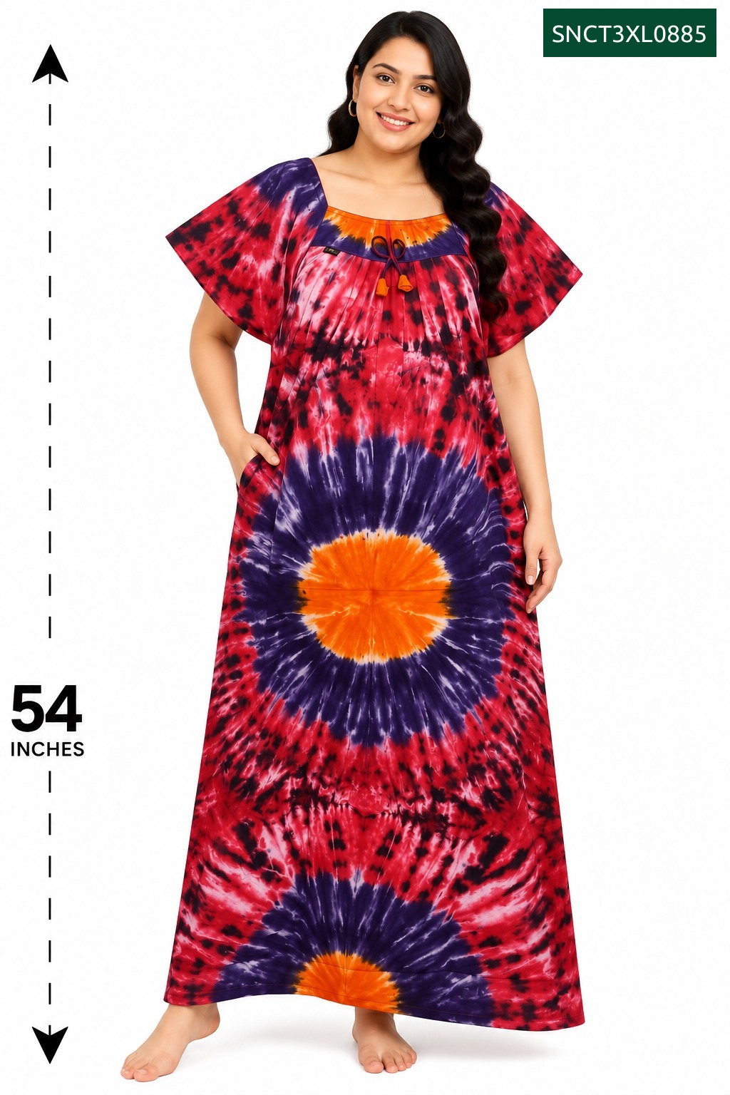 Sivam Nighty Cotton Chungudi Titanic Model 3XL- SNCT3XL0885