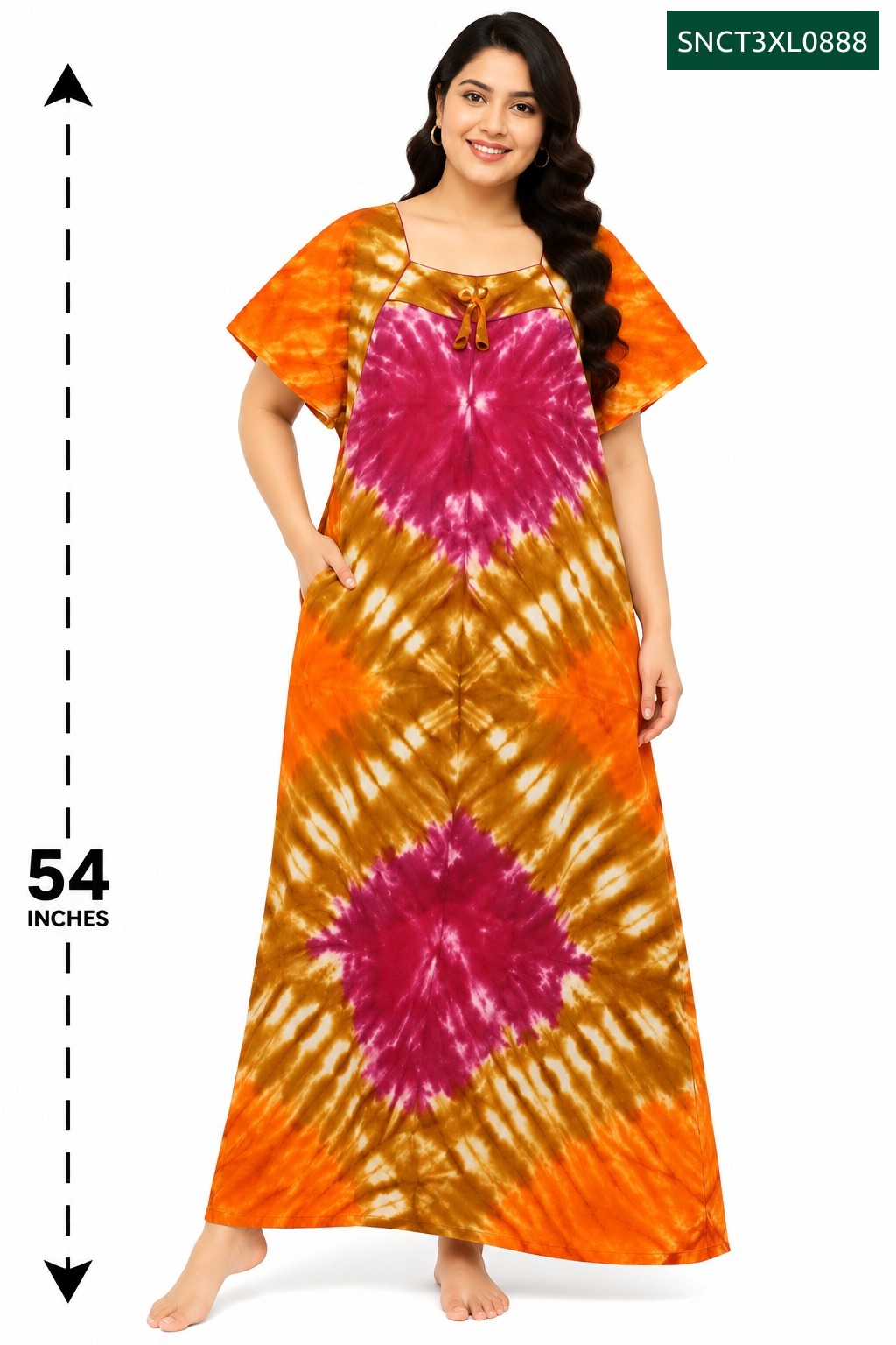 Sivam Nighty Cotton Chungudi Titanic Model 3XL- SNCT3XL0888