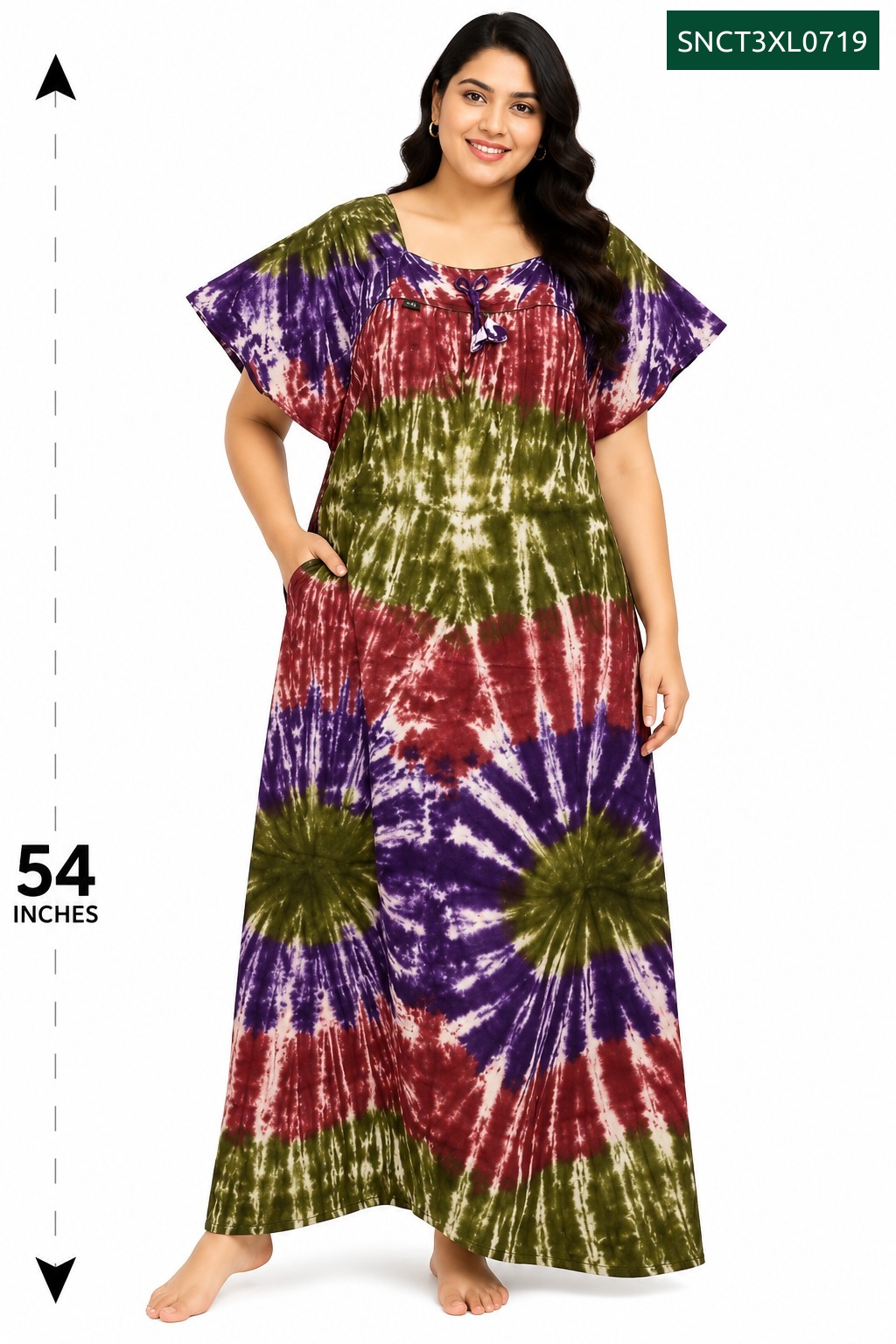 Sivam Nighty Cotton Chungudi Titanic Model 3XL- SNCT3XL0719