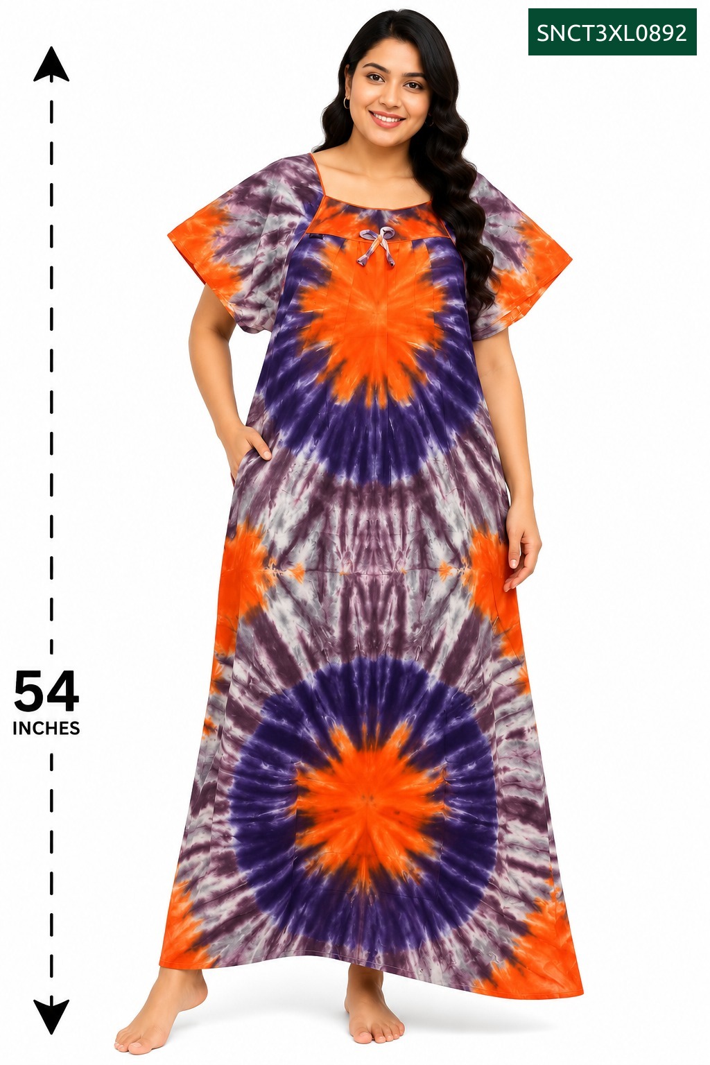 Sivam Nighty Cotton Chungudi Titanic Model 3XL- SNCT3XL0892